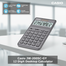 Casio JW-200SC-GY 12 Digit Desktop Calculator image