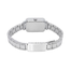 Casio Ladies Tank Quartz Analog Stainless Steel Watch image