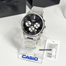 Casio MTP-E515D-1AVDF Enticer Multifunction Silver Chain Watch image