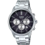 Casio MTP-E515D-1AVDF Enticer Multifunction Silver Chain Watch image