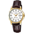 Casio Quartz Leather Strap Ladies Watch image