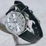 Casio Silver Plated Case Black Leather Women's Watch image