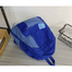 Casual Contrast Color Canvas Backpack - Blue image