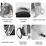 Cat Carrier Backpack For Small Medium Cats And Puppies Travel And Outdoor Use Any Colour 1Pcs image