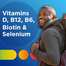 Centrum Men Multivitamin/Multimineral Supplement With Vitamin D3 B Vitamins and Antioxidants 120 Tablets image