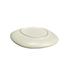 IHW Ceramic Dessert Plate off white with Brown Striped 1 Pcs image