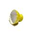 IHW Ceramic Ice Cream cups Retro Petal Shaped Yellow image