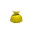 IHW Ceramic Ice Cream cups Retro Petal Shaped Yellow image