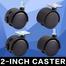 Chair Wheels For Home Office Computer Chair Caster Wheel Push System image