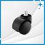 Chair Wheels For Home Office Computer Chair Caster Wheel Push System image