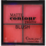 Chanlanya 4in1 Color Blush Palette Matte Contour Shade image