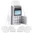 Channel PMS Eletric Professional Muscle Stimulation Physiotherapy Tens Electrodes Machines Body Massager Pads 15 Modes 4 Output image