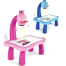 Child Learning Desk with Smart Projector Children's Painting Table Light Children's Educational Equipment Drawing Table with Toys image