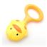 Children'S Protective Teether For Correct Bite With Clove Yellow Duck Rattles Babys Toys With Jhunjhuni -1pcs image