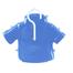 Children Plastic Clothes Drying Hanger - Blue image