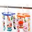 Children Plastic Clothes Drying Hanger - Blue image