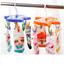 Children Plastic Clothes Drying Hanger - Orange image