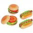 Children Preschool Wooden Mini Hot Dog Kitchen Food Playing Game Kids Toys image