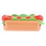 Children Preschool Wooden Mini Hot Dog Kitchen Food Playing Game Kids Toys image