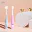 Children's 10000/Ten Thousand Hair Toothbrush Cartoon Rabbit Soft Hair Toothbrush 1-12 Years Old Baby Soft Hair Oral Cleaning Toothbrush with Box image