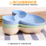Children's Mickey Bowl With Compartments And Small Plates, Wheat Straw Environmentally Friendly Anti-Scalding Bowl, Children's Tableware image