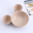 Children's Mickey Bowl With Compartments And Small Plates, Wheat Straw Environmentally Friendly Anti-Scalding Bowl, Children's Tableware image