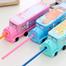 Children's Multifunctional Bus/Train Metal Pencil Box image