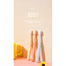 Children's Toothbrush 2-5 Years Old Candy Color Cute Baby Infant Soft Bristle Toothbrush 3Pcs image
