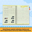 Children's Word Magic Practice Book Procure Mathematics, Numbers, Alphabet, Drawing Invisible for Kids Easy to Use and Maintain (writing_book_4pcsset)Multicolor image