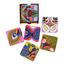 Chintar khorak Coaster Set With Holder-6 Pcs image