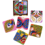 Chintar khorak Coaster Set With Holder-6 Pcs image