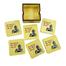 Chintar khorak Coaster Set With Holder-6 Pcs image