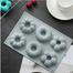 Chocolate Cookie Jelly Pudding Cake Baking Cylinder Silicone Mold image