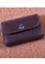 Chocolate Leather Card Holder SB-W120 image