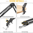 ChromLives Tabletop Overhead Video Stand for Phone and Tablet Streaming image