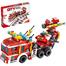 City Fire Brigade 12 In 1 Lego Building Blocks Toys image
