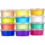 Clay Slime Set Bowls Play Dough For Kids 12 Colors Of Box image