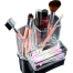 Clear Acrylic Makeup Organizer – Brush Holder and Lipstick Storage Box image