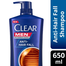 Clear Men Anti-Dandruff Anti-Hair Fall Shampoo 650 ml image