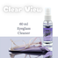 Clear View Premium Anti-Streak Eyeglass Sunglasses Lens Cleaner Spray With Flavor Sunglasses Cleaning Kit For Eyeglasses, Laptops, Smartphones, And Other Screens 3pcs image