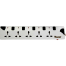 Click Safe Extension Socket Multiplug 2 Pin 5 Soket 3 Yards image