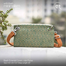 Baah Emerald Green Jute Purse image