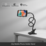 Clip Mobile Phone Holder Stand 360 Flexible Clip Base Smartphone Holder 360 Rotate for Live Streaming Shoot Video image