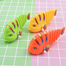 Clockwork Plastic Fish Simulation Animal Plush Jumping Stail Children's Toys -1 Pc image