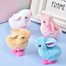 Clockwork Plush Rabbit Simulation Animal Plush Jumping Stail Children's Toys 1 Pcs image