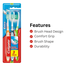Colgate Extra Clean Toothbrush 3Pack image