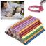 Colored Hot Melt Glue Sticks - 6 Pcs image