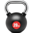 Colorful Kettlebell Dumbbell Solid 20 kg Cast Iron Kettlebell Rubber Coated image