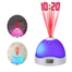 Colorful Projection Clock Star Sky Night Light image