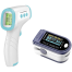 Combo OLED Fingertip Pulse Oximeter Infrared Thermometer image